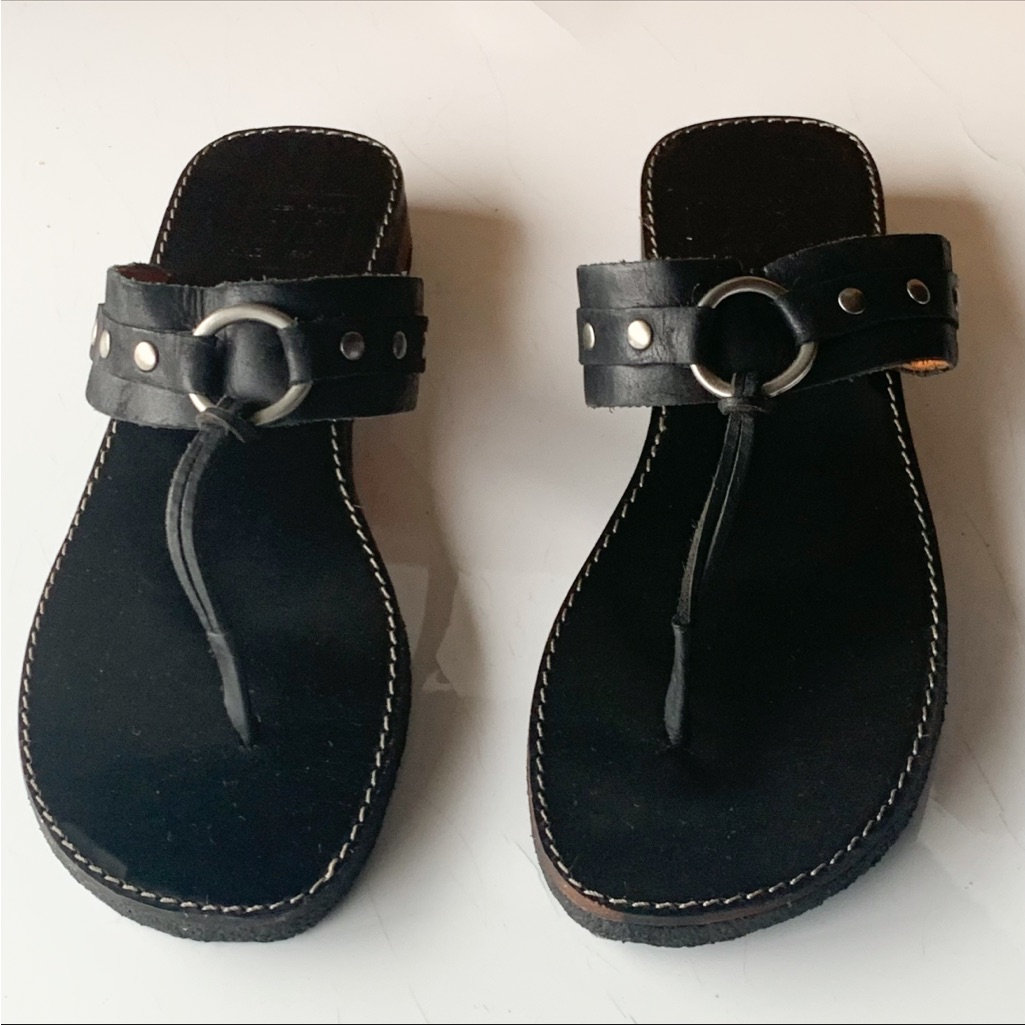 Frye Riven Leather Sandals